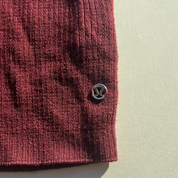 RARE Lululemon 2pack Merino Wool Bordeaux Purple Pink Beanie Hat NWOT - Picture 13 of 15